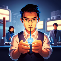 Prompt: In the dimly lit lab space, a young and focused Asian engineer meticulously assembles a miniature nuclear fusion reactor for a mechatronic suite, drawing inspiration from Iron Man's iconic armor suit. The blue hues of the late-night environment create an atmosphere of intrigue and dedication, while the brightly shining light from the arc reactor casts a mesmerizing glow. With ultra-realistic and high-definition precision, this photograph captures the engineer's unwavering determination and the cutting-edge technology he harnesses. Captured with a Nikon D850 and a Nikkor 24-70mm f/2.8 lens, in the style of renowned photographer Annie Leibovitz. --ar 3:4 --s 1000 --c 80. Negative Prompt: Sci-Fi: (bad anatomy:1.4), (bad proportions:1.4), (deformed:1.3), disfigured, blurry, low quality, gross proportions, (ugly:1.3), (cloned spaceships:1.3), (oversaturated:1.2), (weird alien shapes:1.5), extra limbs, extra arms, extra legs, extra fingers, fused fingers, too many fingers, long neck, (mutated hands:1.2), mutation, mutilated, (lowres:1.2), (cropped:1.2), out of frame, (poorly drawn planets:1.3), poorly drawn hands, (dehydrated:1.2), (worst quality:1.4), (duplicate:1.2), error, (JPEG artifacts:1.2), watermark, (username:1.1), signature, text. 